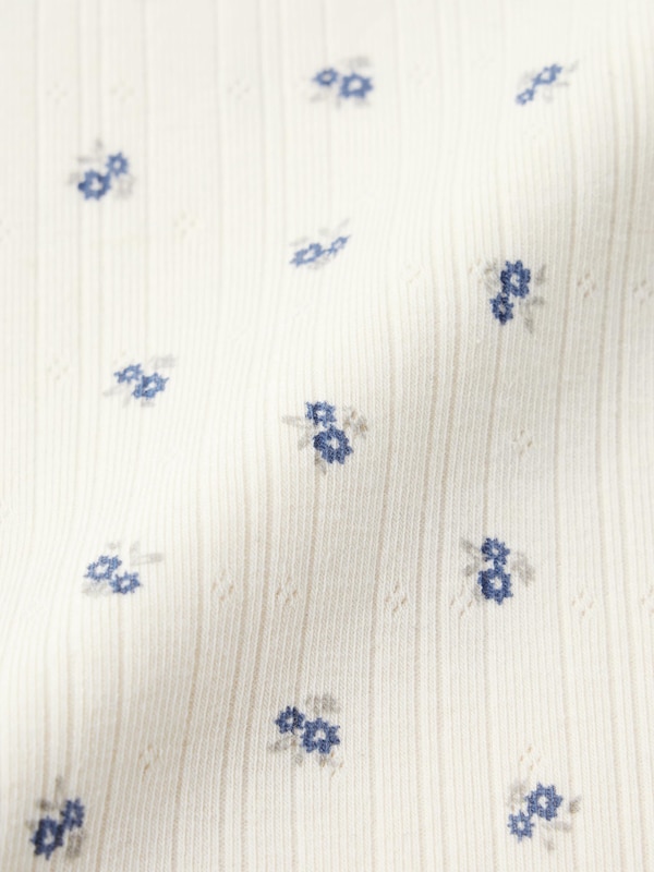 Cotton Blend Cropped Camisole | Dry | Flower