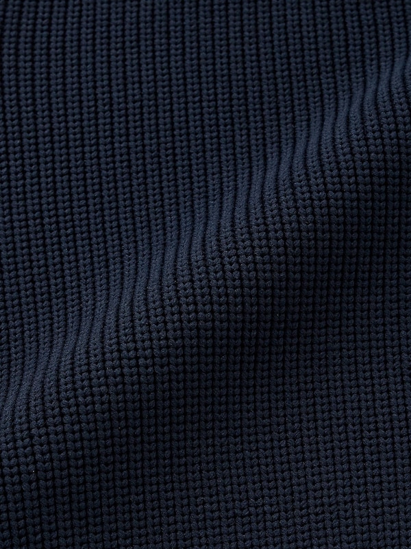 Sponge Knit Tilden Sweater