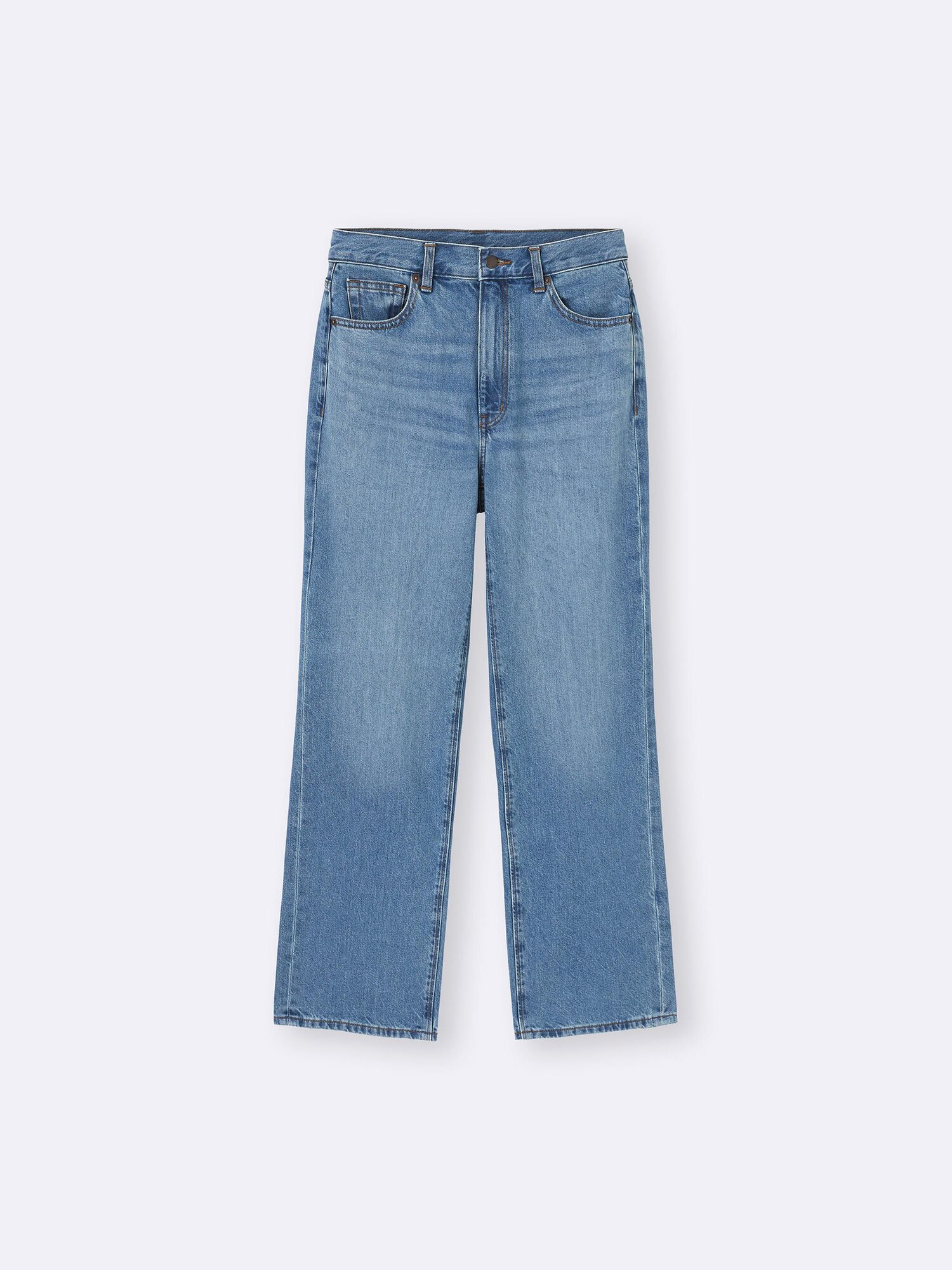 Women's High Rise Straight Jeans | GU US