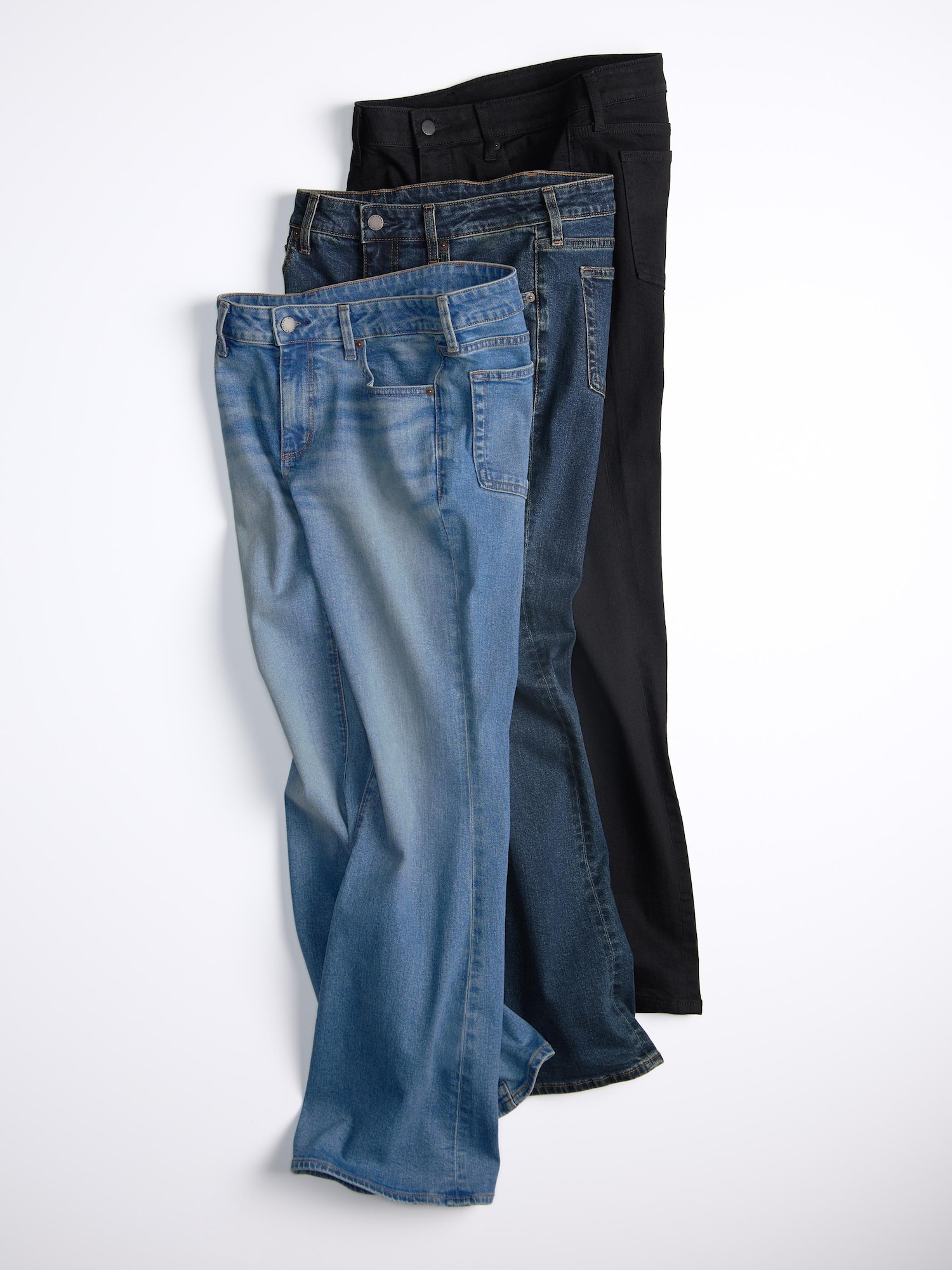 Women's Slim Flared Jeans | Standard 31-32 Inseam | GU US