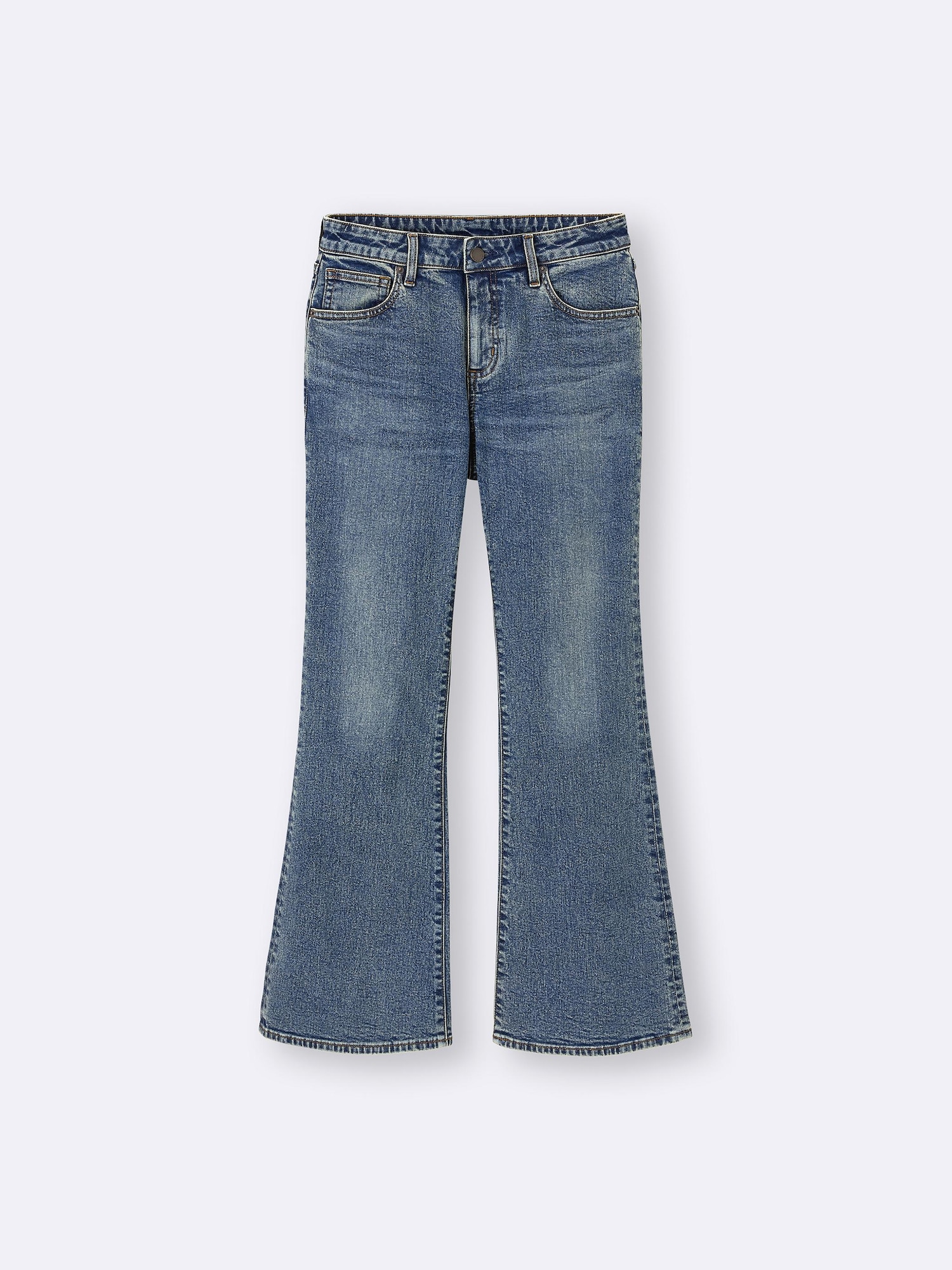 Women's Slim Flared Jeans | Standard 31-32 Inseam | GU US