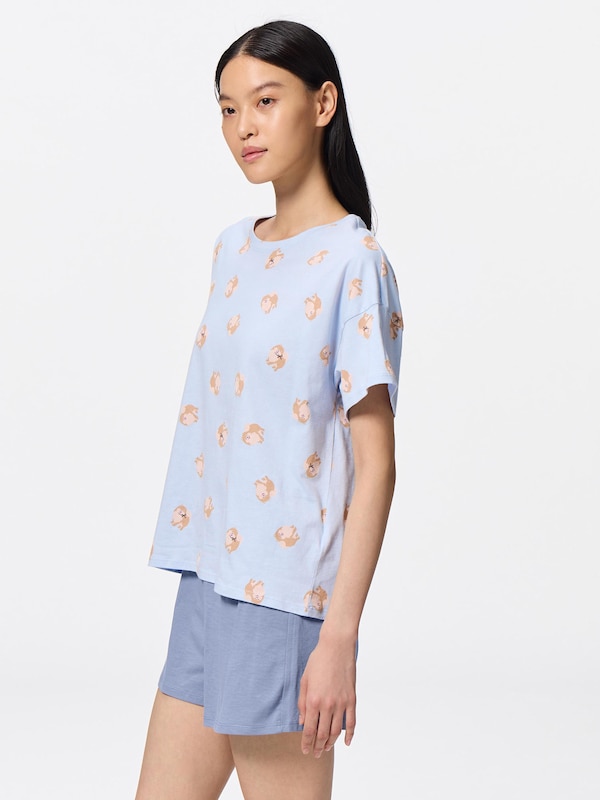 Cotton Color Lounge Set | Short | Dog
