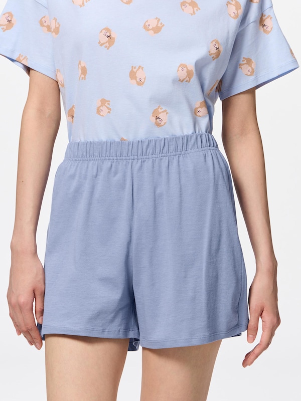Cotton Color Lounge Set | Short | Dog