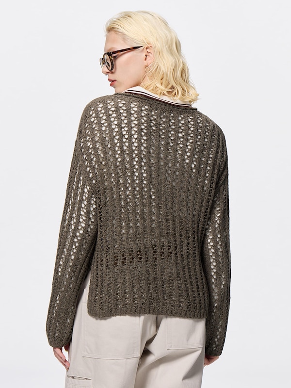 Mesh Sweater