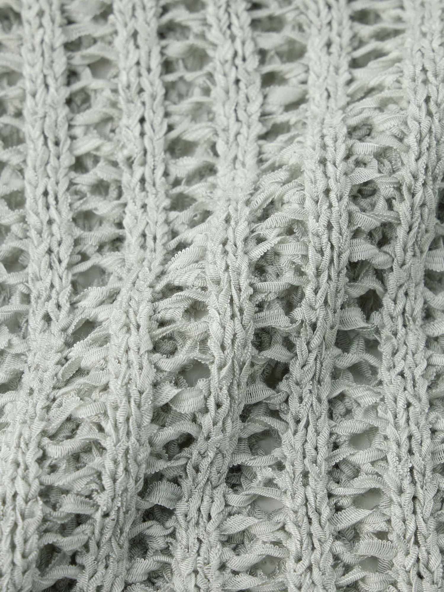 【U LAN】Reki Summer Square Mesh Knit Lamana | MESH Sweater