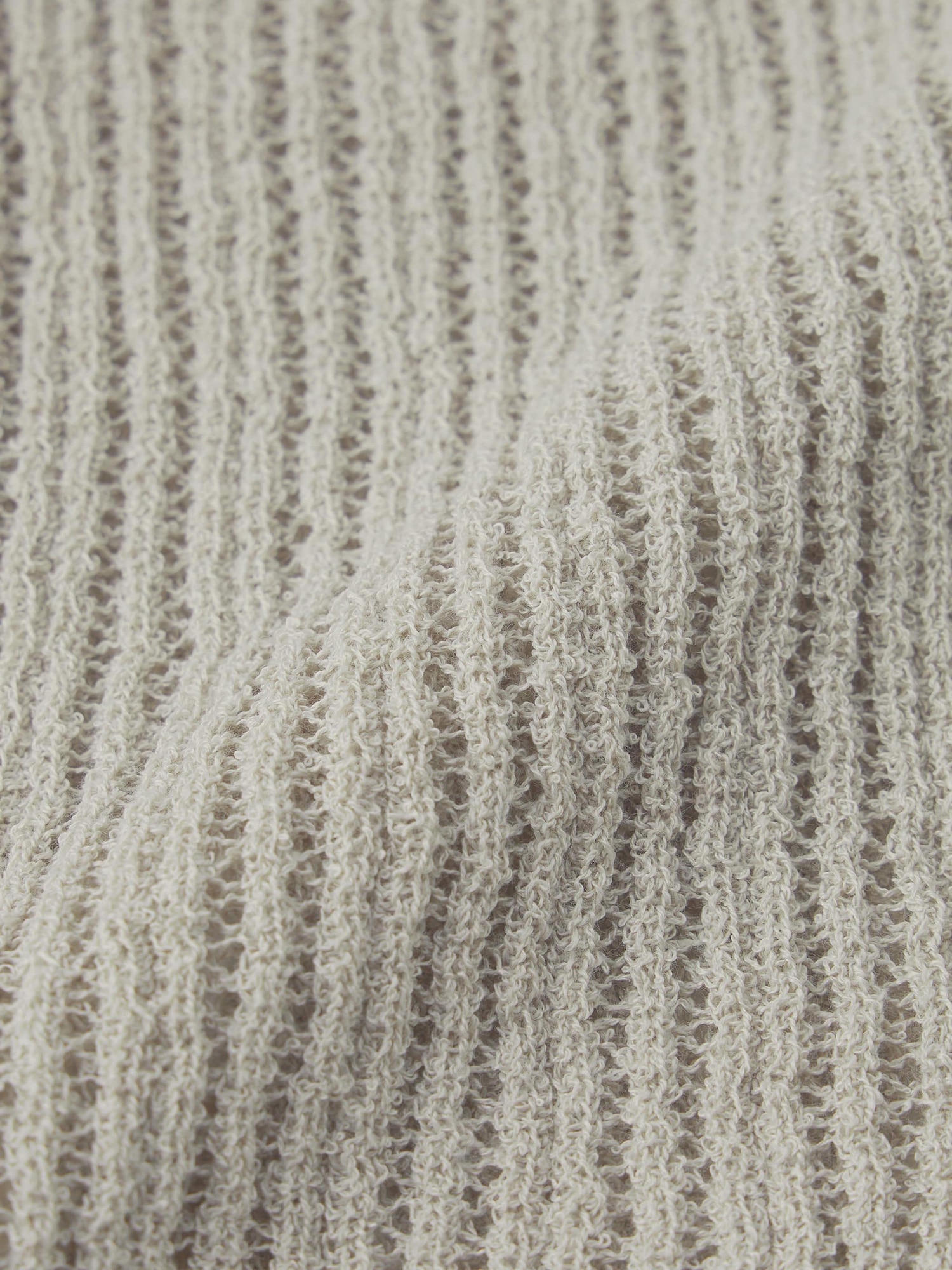 Loop Yarn Lacy Stitch Cardigan | GU US