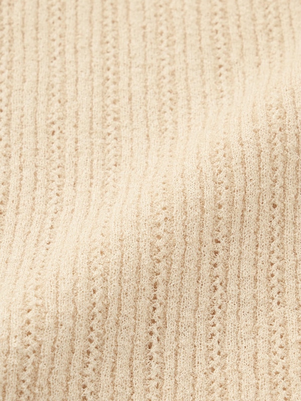 Loop Yarn Long Cardigan