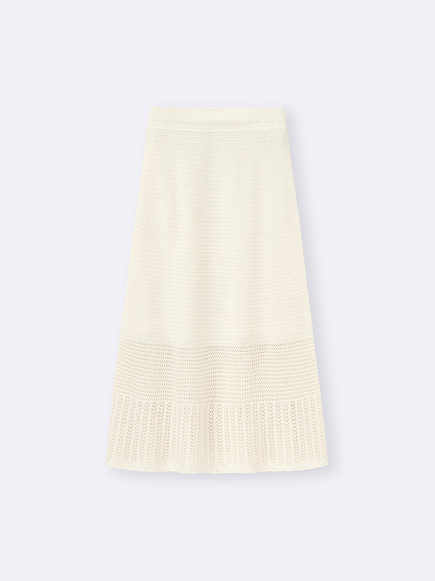 Lacy Stitch Knitted Skirt | GU US Lacy Stitch Knitted Skirt | GU US