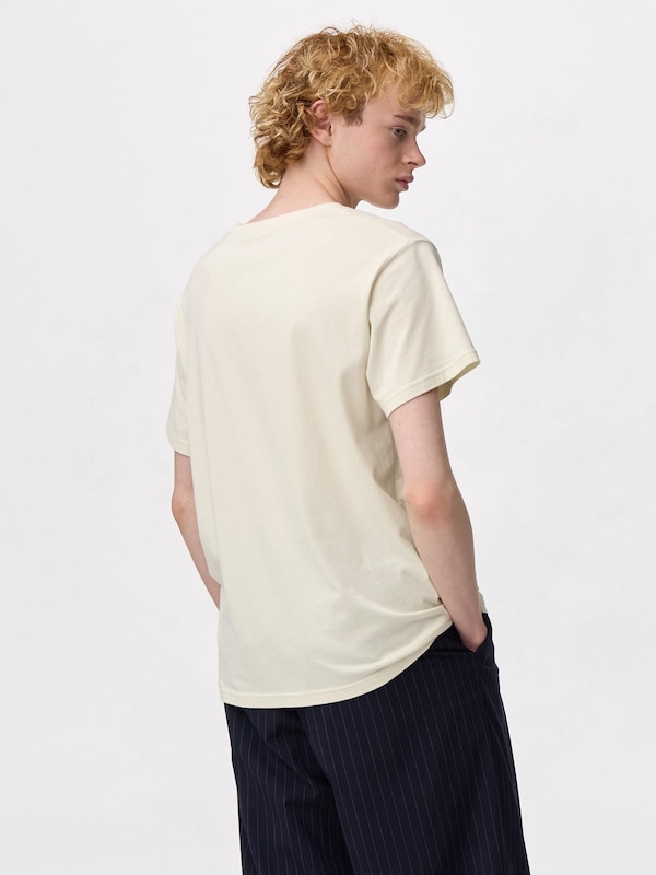 Cotton Color Crew Neck T-Shirt | Short