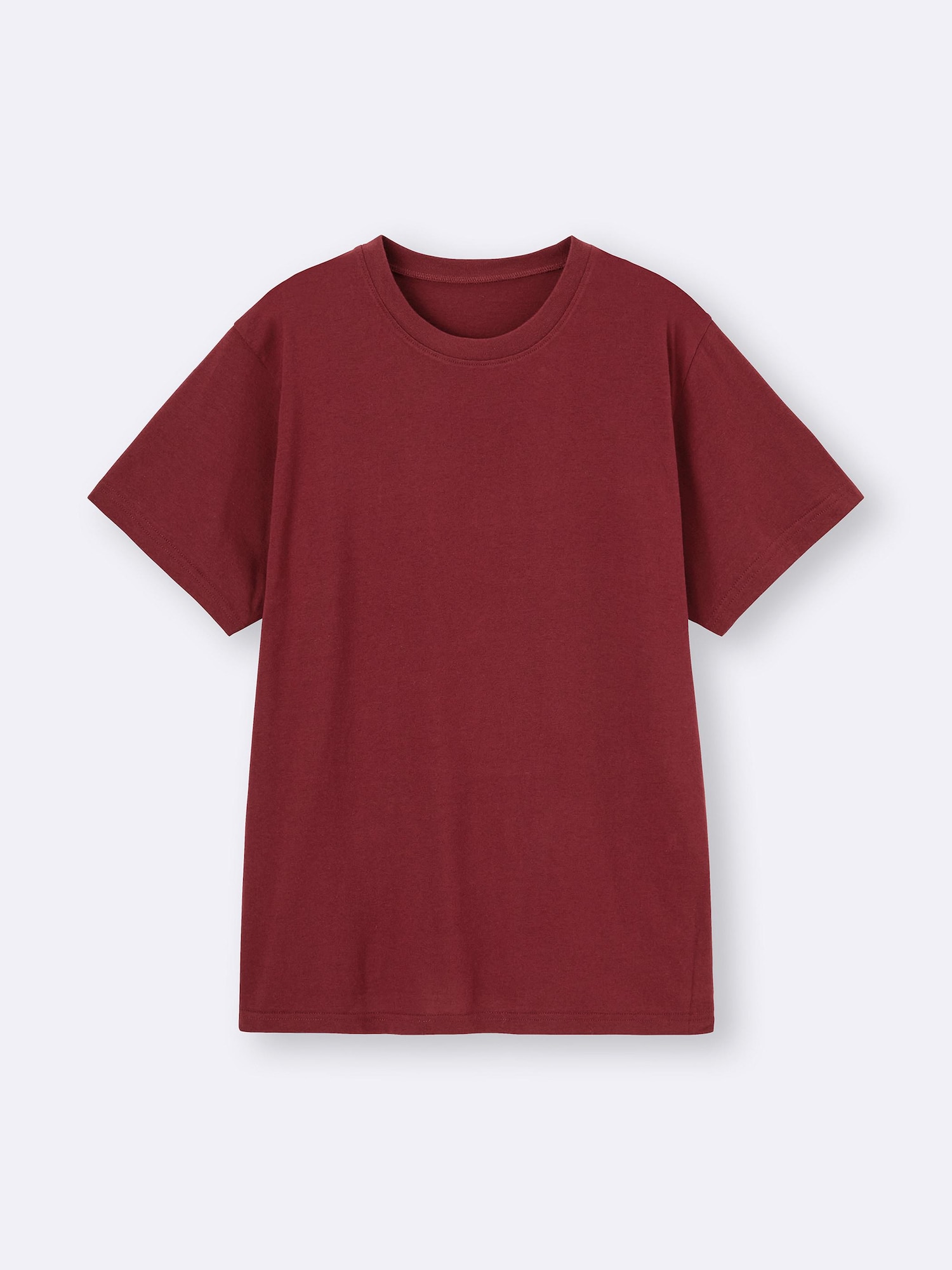Cotton Color Crew Neck T-Shirt | Short | GU US