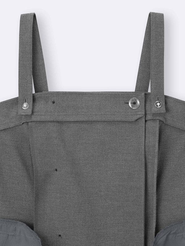 Double Button Jumper Dress