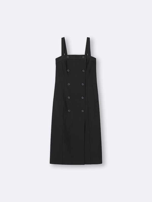 Double Button Jumper Dress
