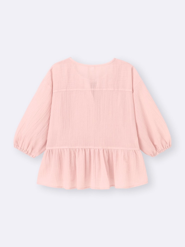 Lace Peplum Blouse | HalfSlv