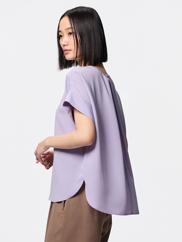 Draped T-Blouse | Short