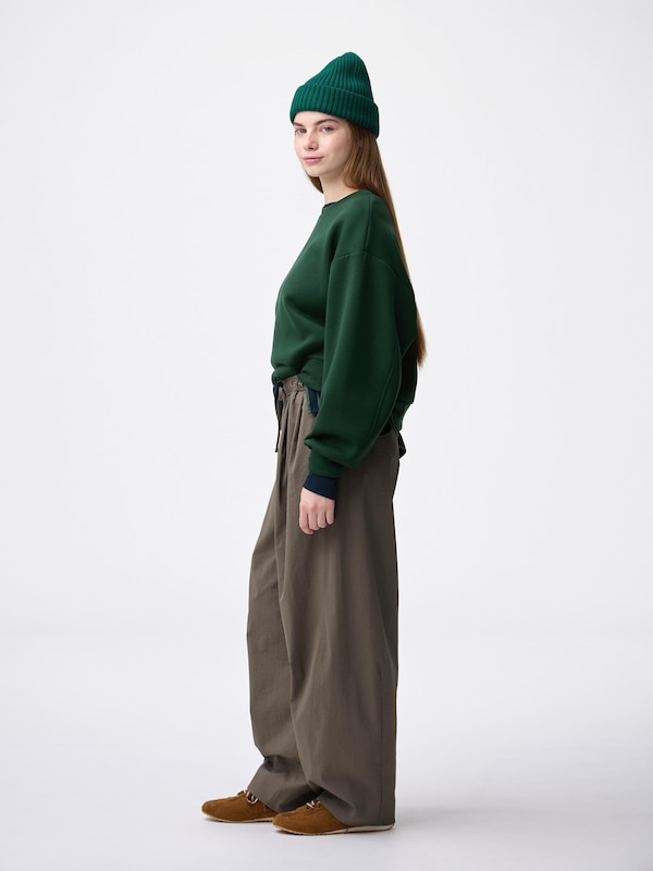 Barrel Leg Pull-On Pants