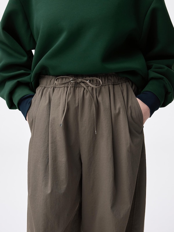 Barrel Leg Pull-On Pants