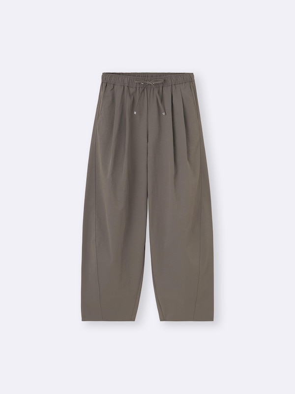 Barrel Leg Pull-On Pants