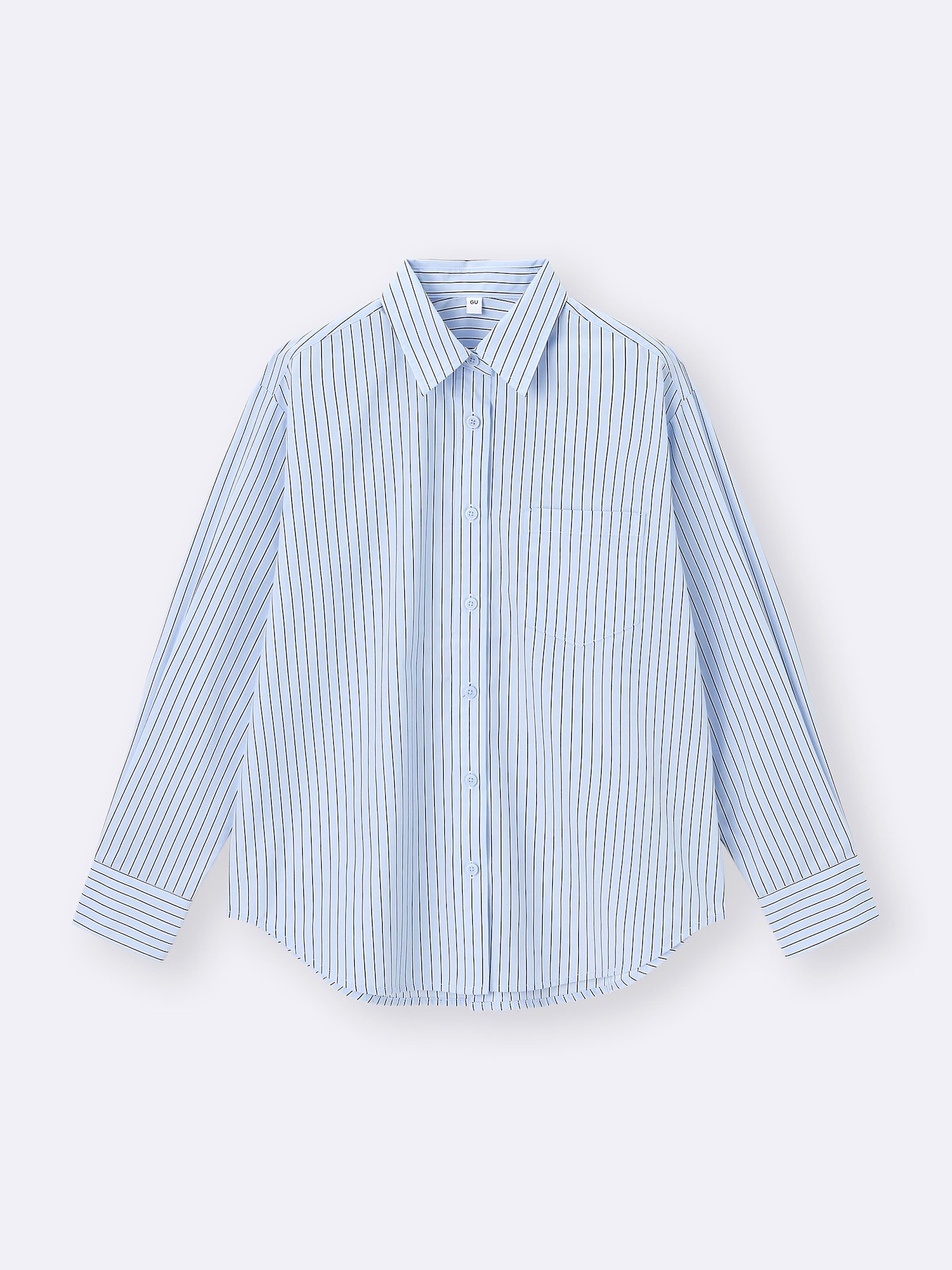 Women's Back Button Striped Shirt | GU US