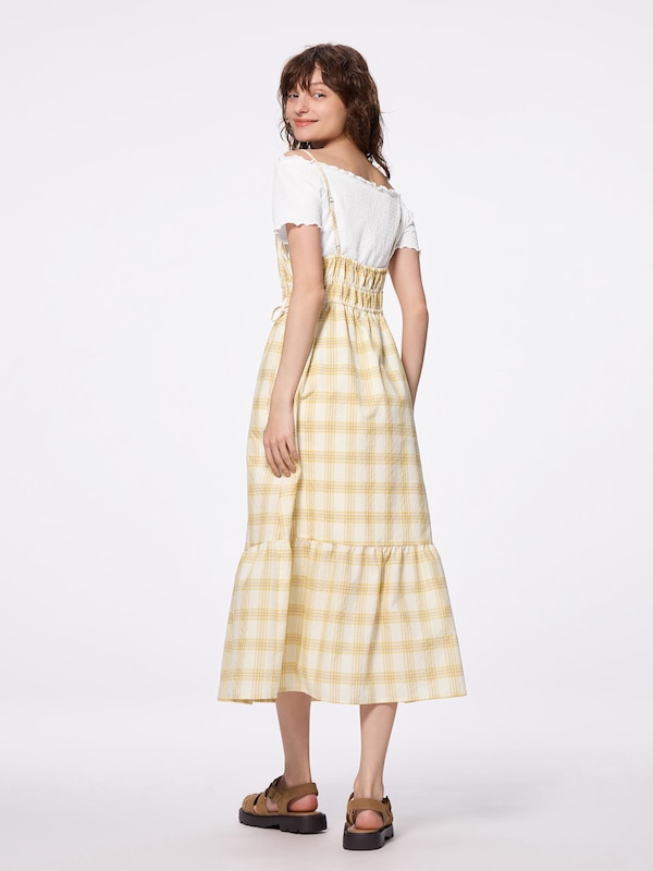 Checked Camisole Dress