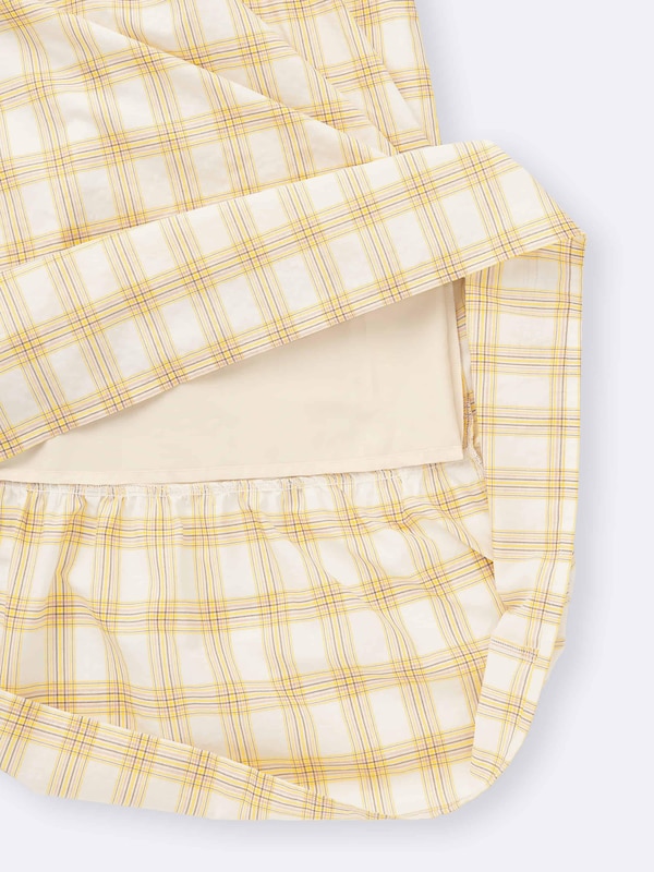 Checked Camisole Dress