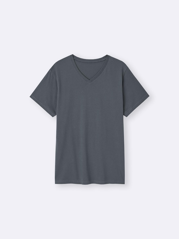 Cotton Color V-Neck T-Shirt