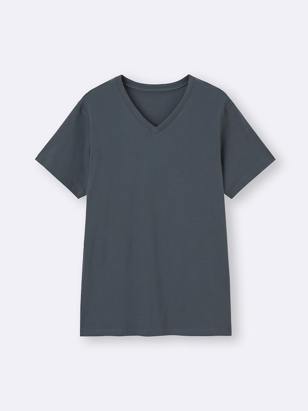 Cotton Color V-Neck T-Shirt