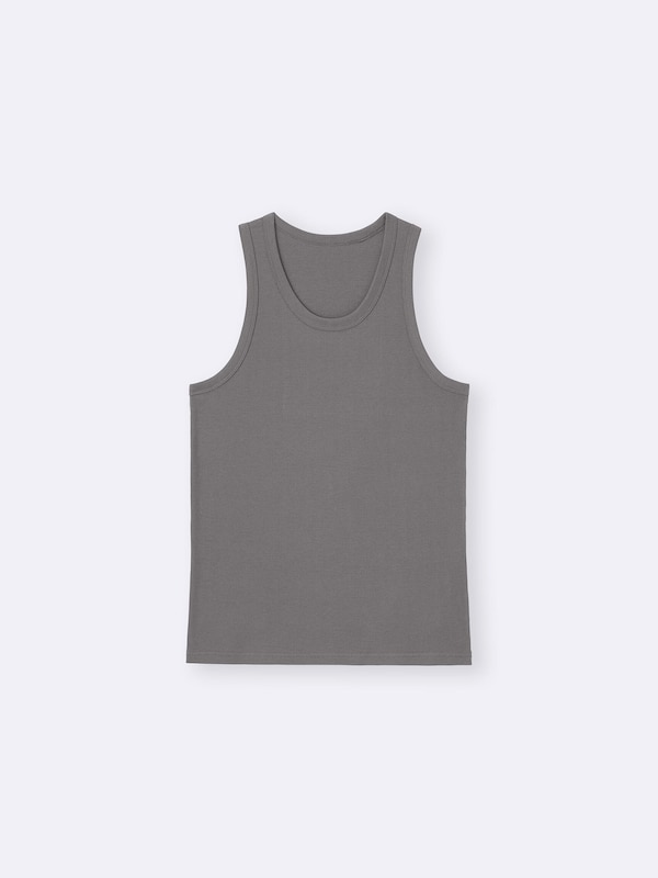 Cotton Color Ribbed Tank Top