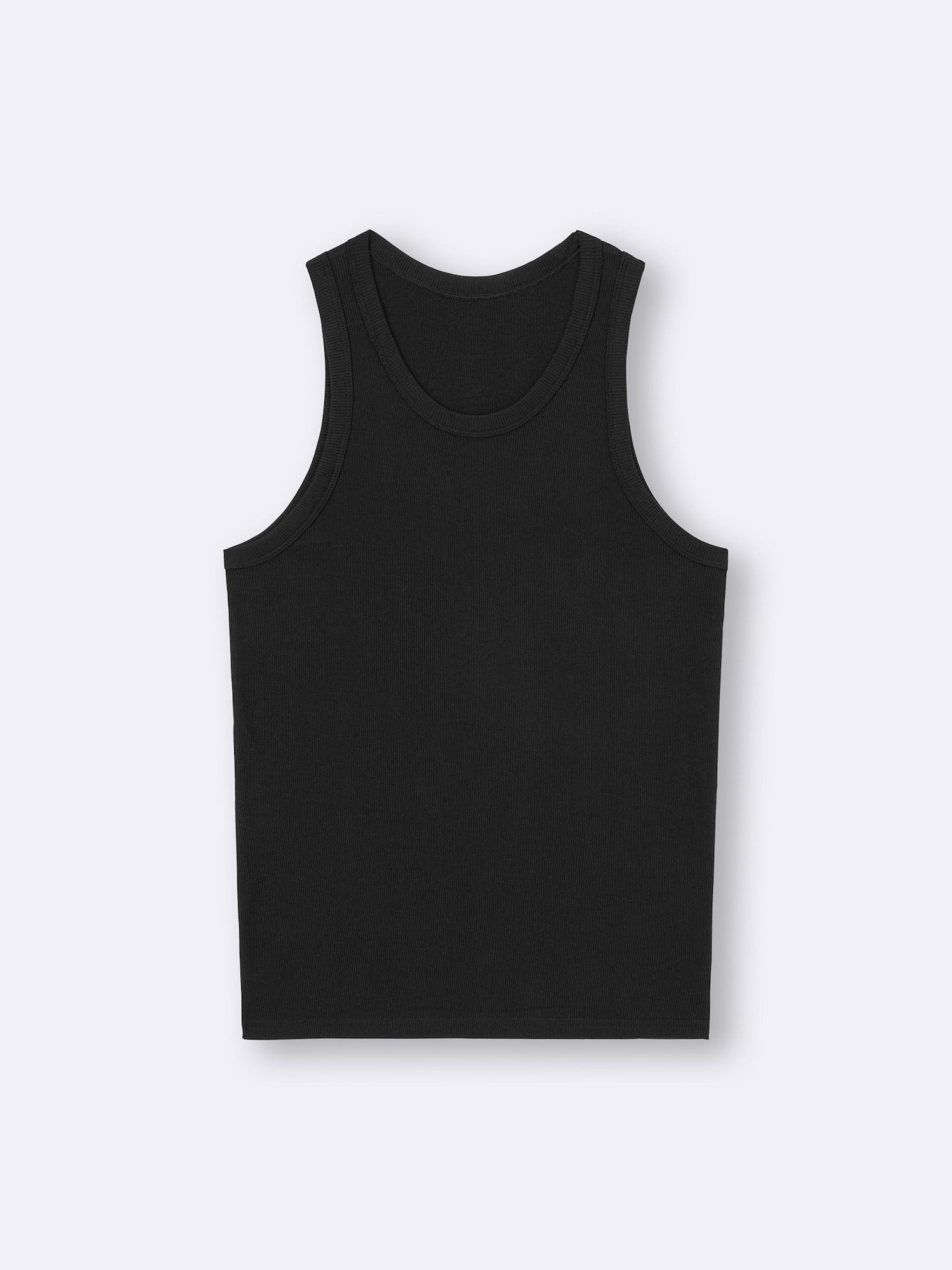 トップス BICOLOR TANK TOP UNOF Cotton Color Ribbed Tank Top | GU US