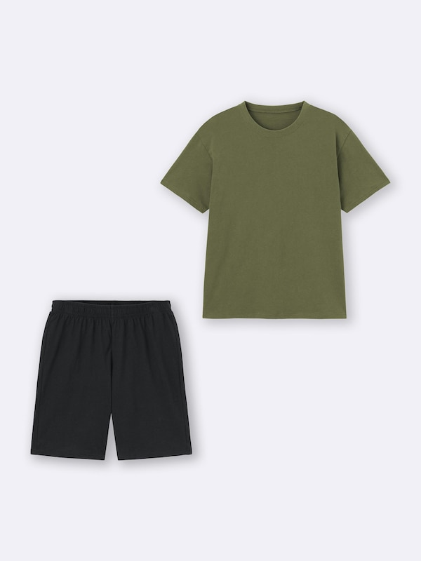 Cotton Color Lounge Set | Short