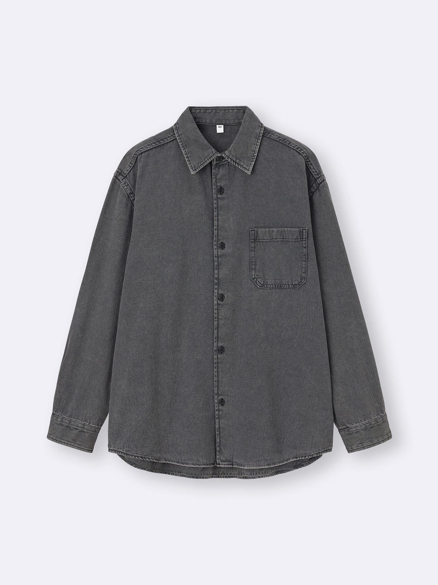 Washed Shirt | Denim | GU US