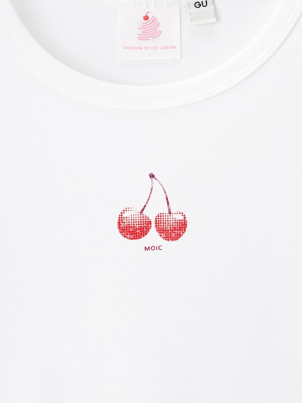 Graphic Cropped T-Shirt | MUSEUM OF ICE CREAM