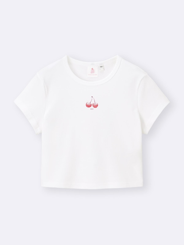 Graphic Cropped T-Shirt | MUSEUM OF ICE CREAM