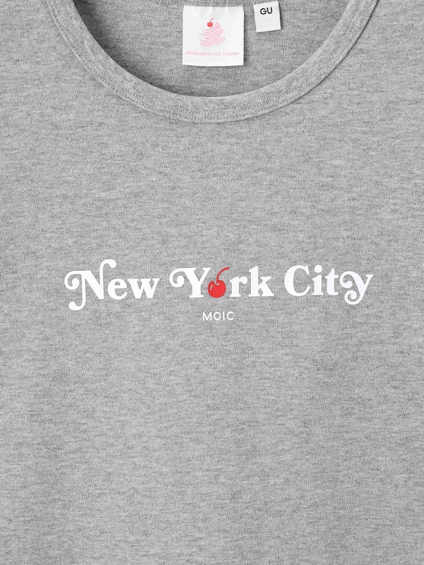 Graphic Cropped T-Shirt | MUSEUM OF ICE CREAM