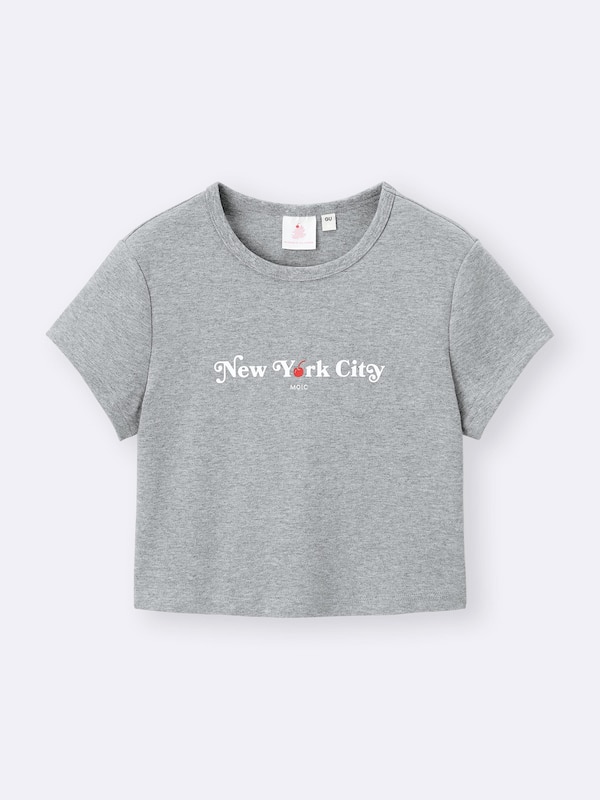 Graphic Cropped T-Shirt | MUSEUM OF ICE CREAM