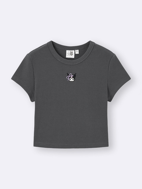 Graphic Cropped T-Shirt | Sanrio characters