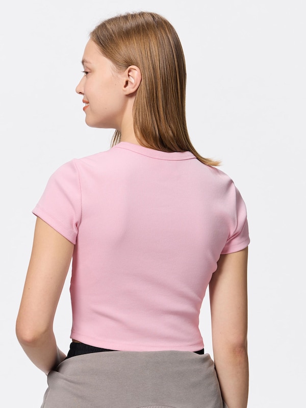 Graphic Cropped T-Shirt | Sanrio characters