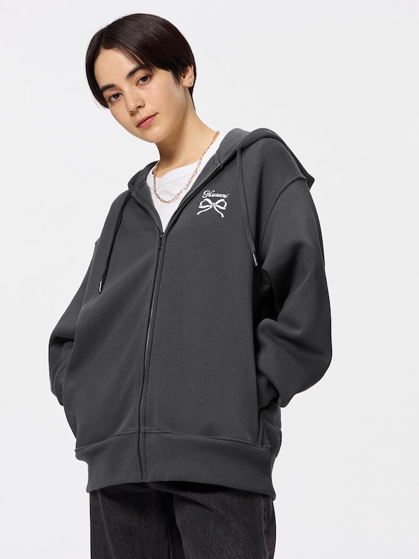 Sweat Oversized Full-Zip Hoodie | Sanrio characters