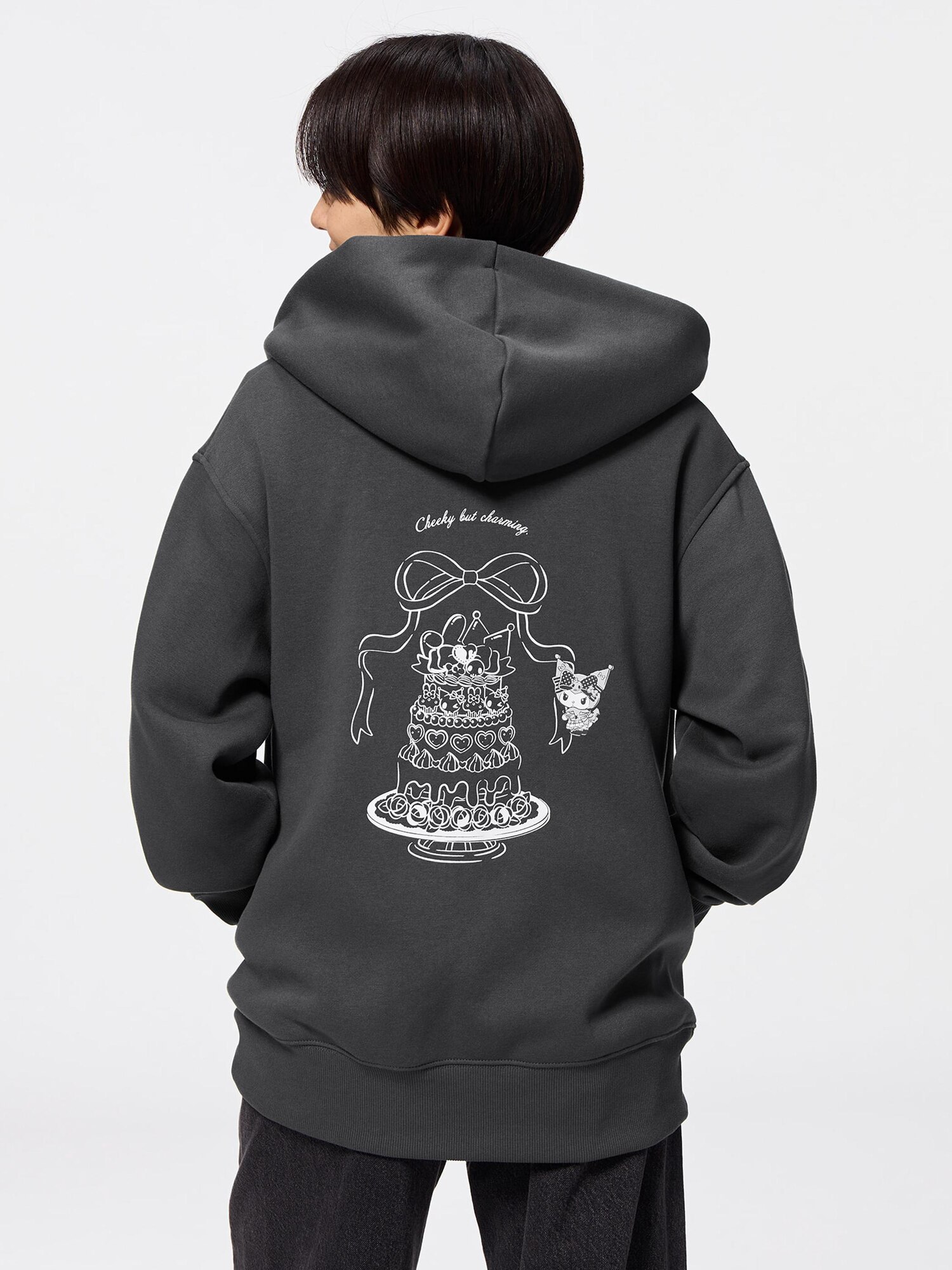 Sweat Oversized Full-Zip Hoodie | Sanrio characters | GU US