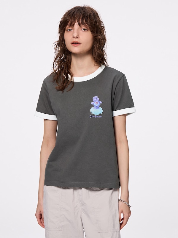 Graphic Ringer T-Shirt | Care Bears