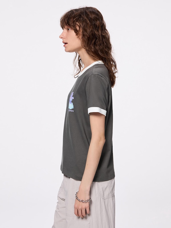 Graphic Ringer T-Shirt | Care Bears