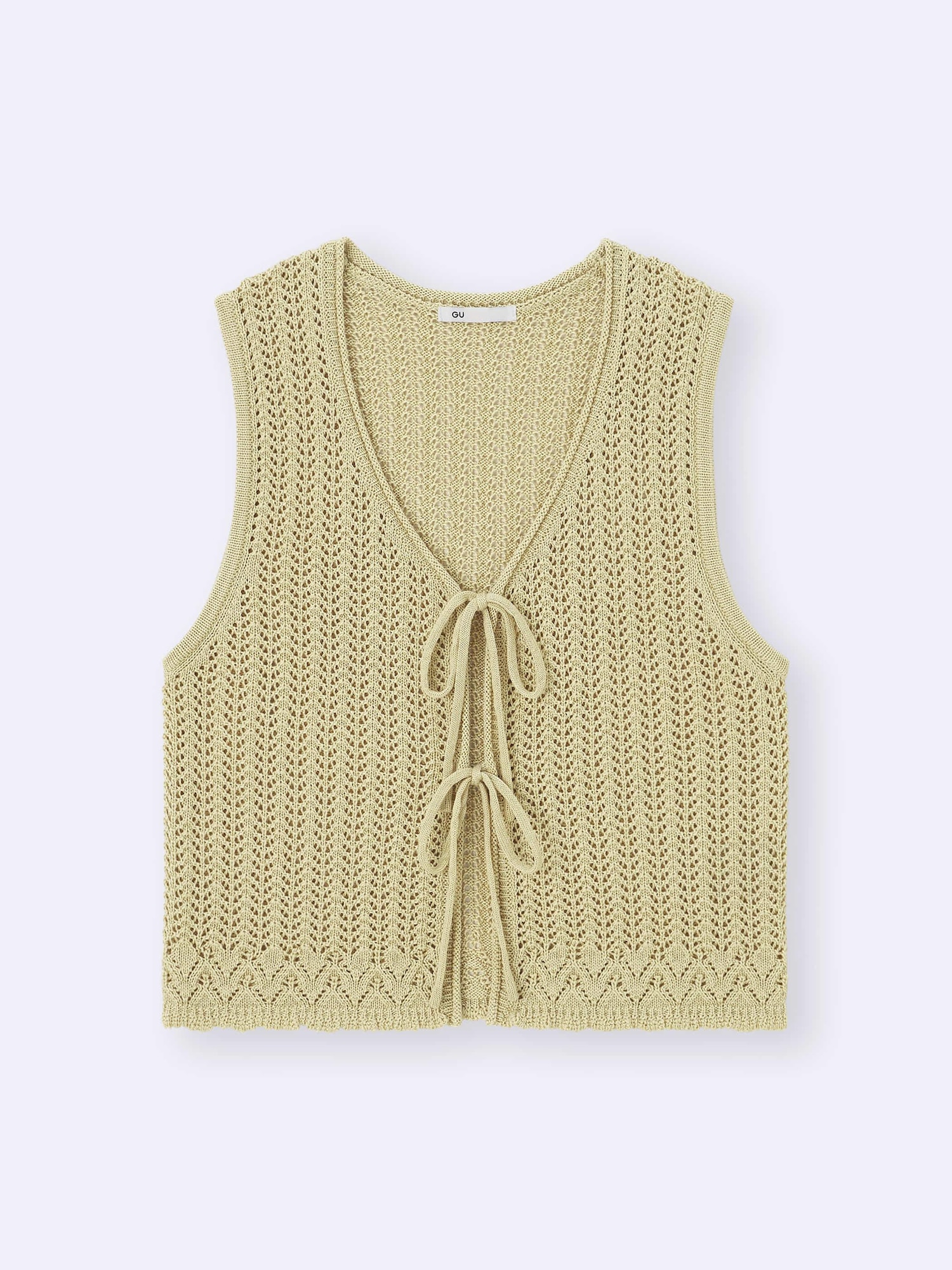 LAGUA GEM（ラグアジェム）の「FLOWER JACQUARD KNIT VEST
