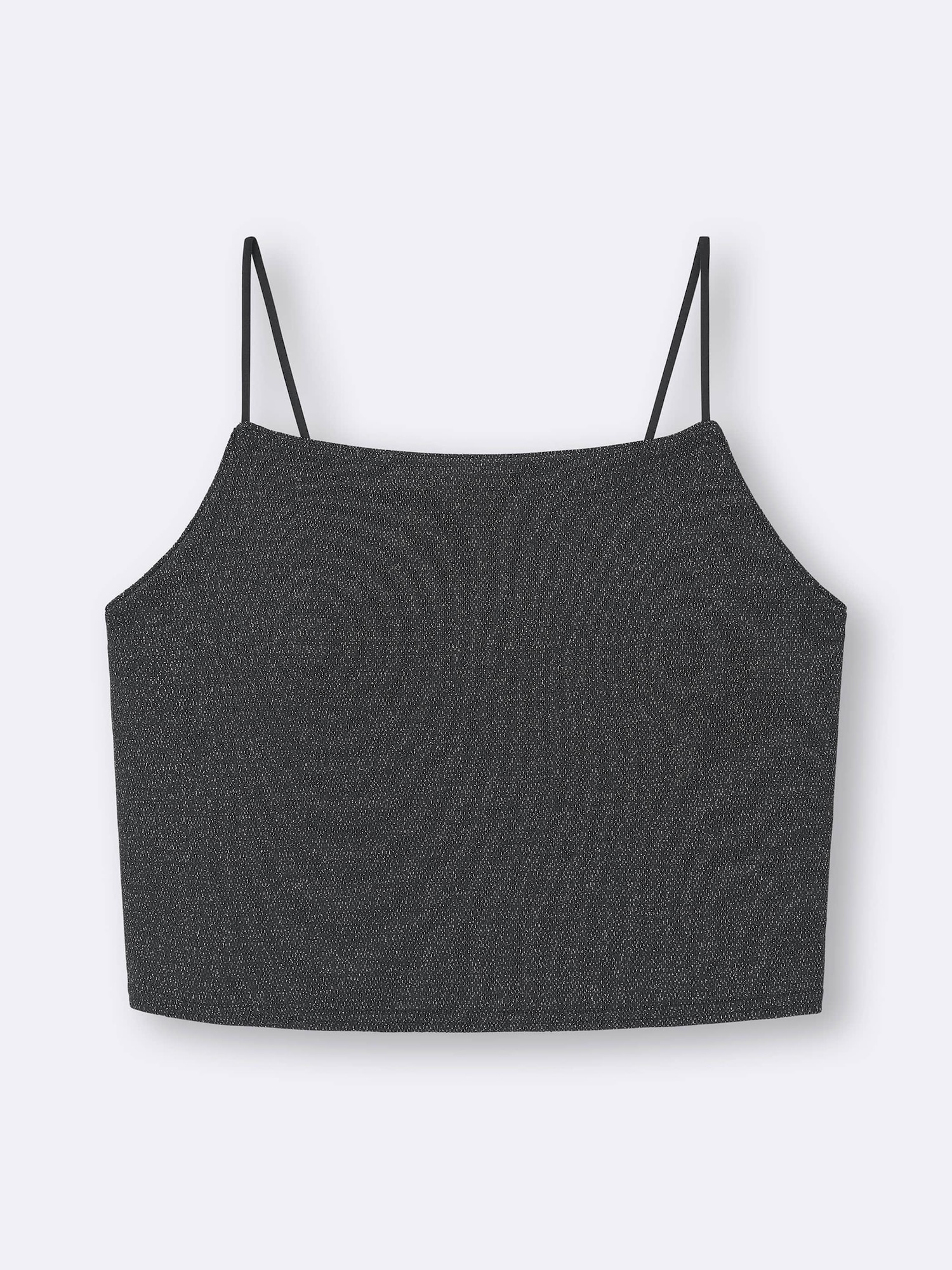 Women's Bra-Feel Cropped Glitter Camisole | GU US