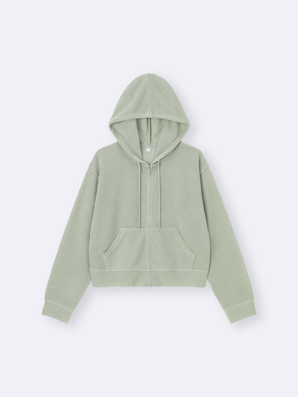 Women's Loop Yarn Full-Zip Hoodie | GU US