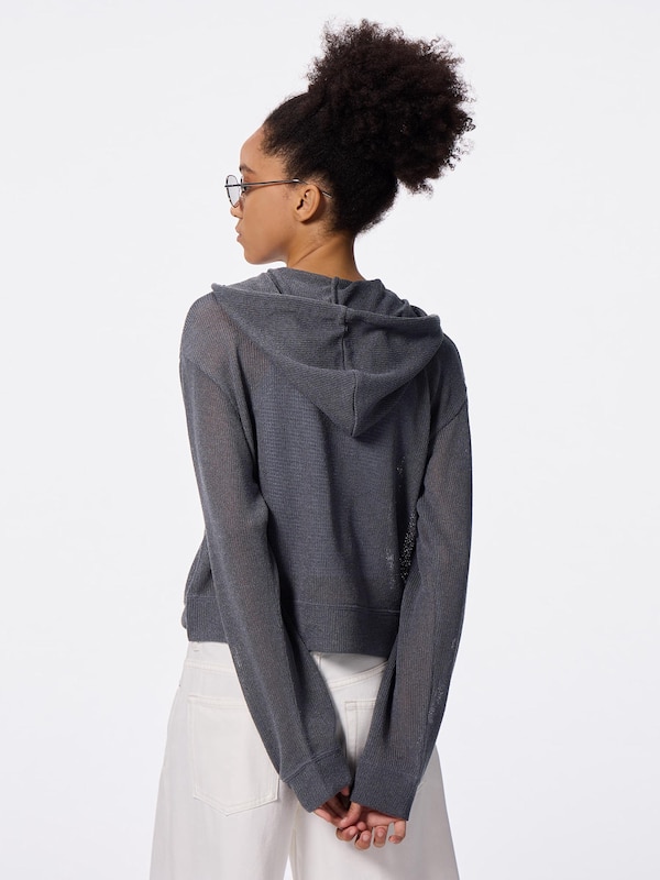 Loop Yarn Full-Zip Hoodie