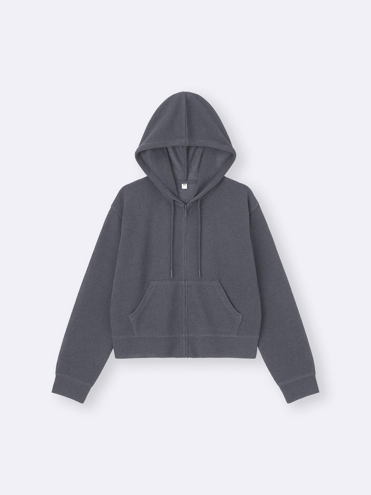 Loop Yarn Full-Zip Hoodie | GU US