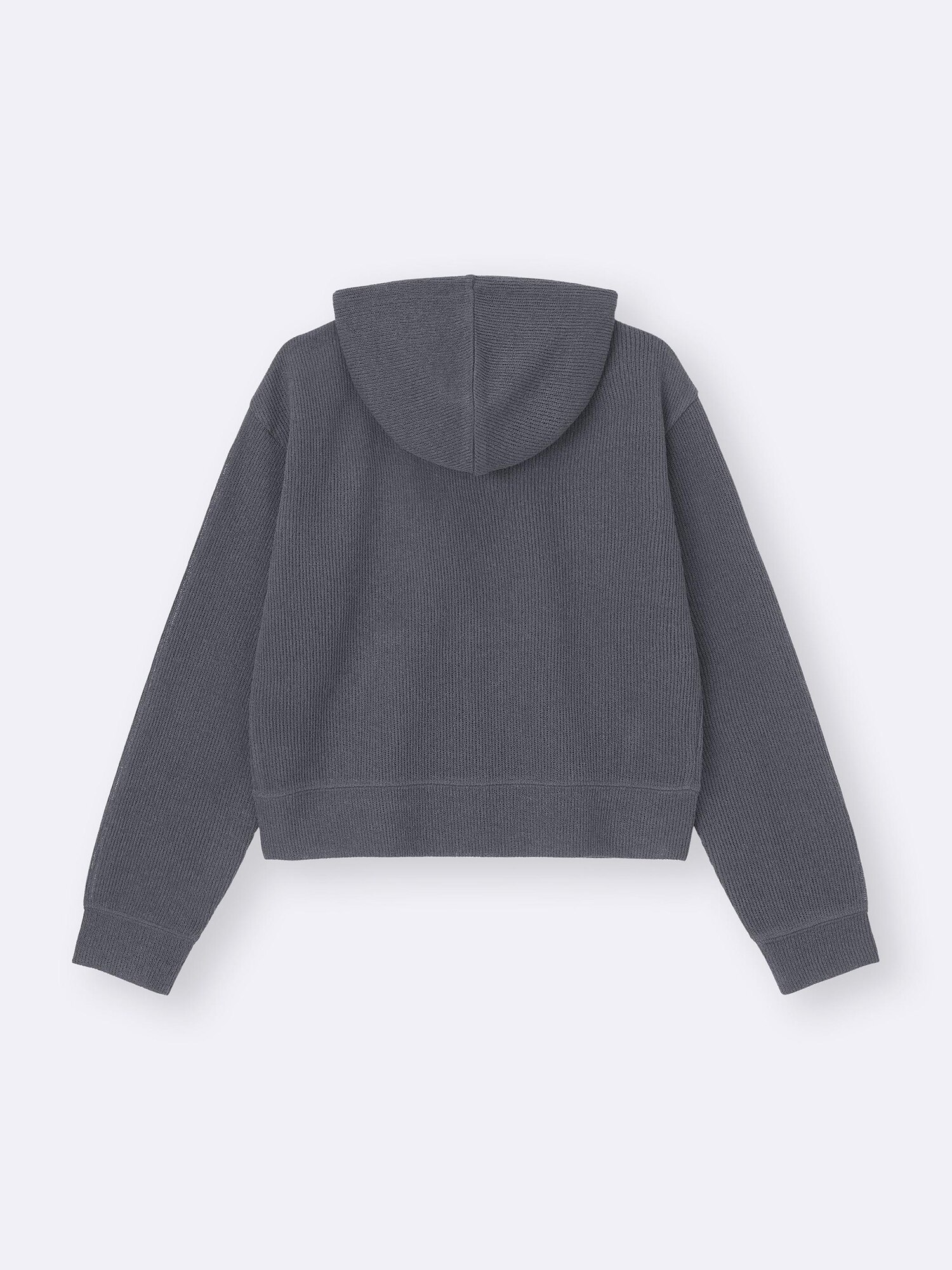 Loop Yarn Full-Zip Hoodie | GU US