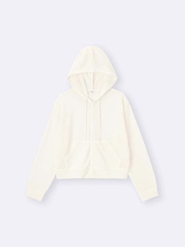 Loop Yarn Full-Zip Hoodie