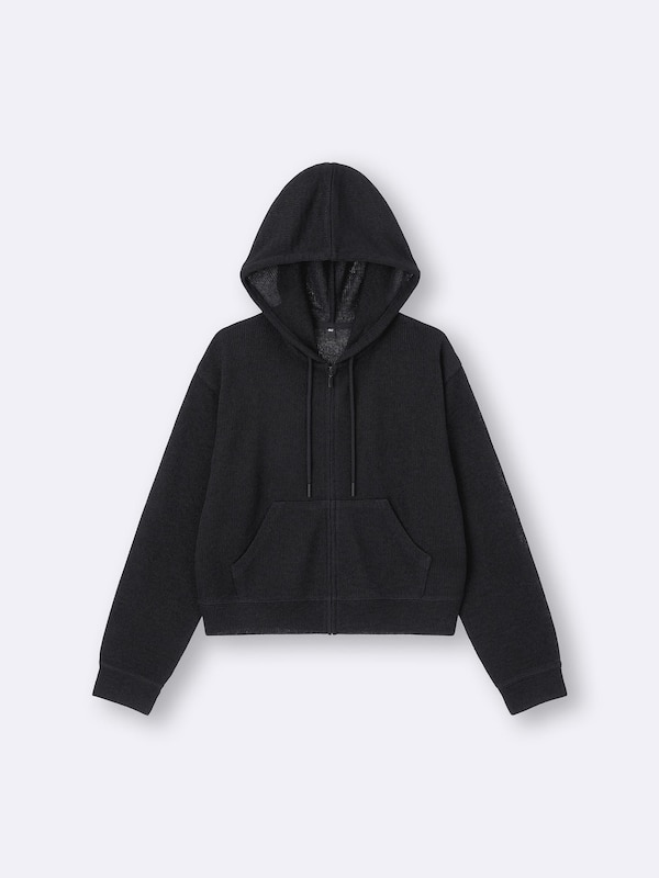 Women's Loop Yarn Full-Zip Hoodie | GU US