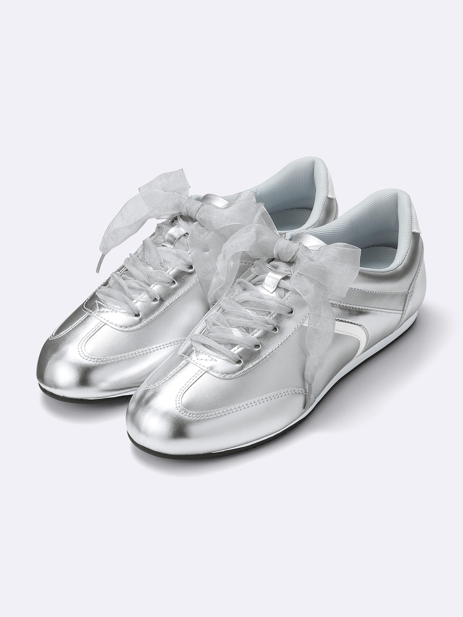 SALT AND CHOCOL ■ Shushu Ribbon Sneakers 412510003 (5cm) Ribbon Sneakers | GU US