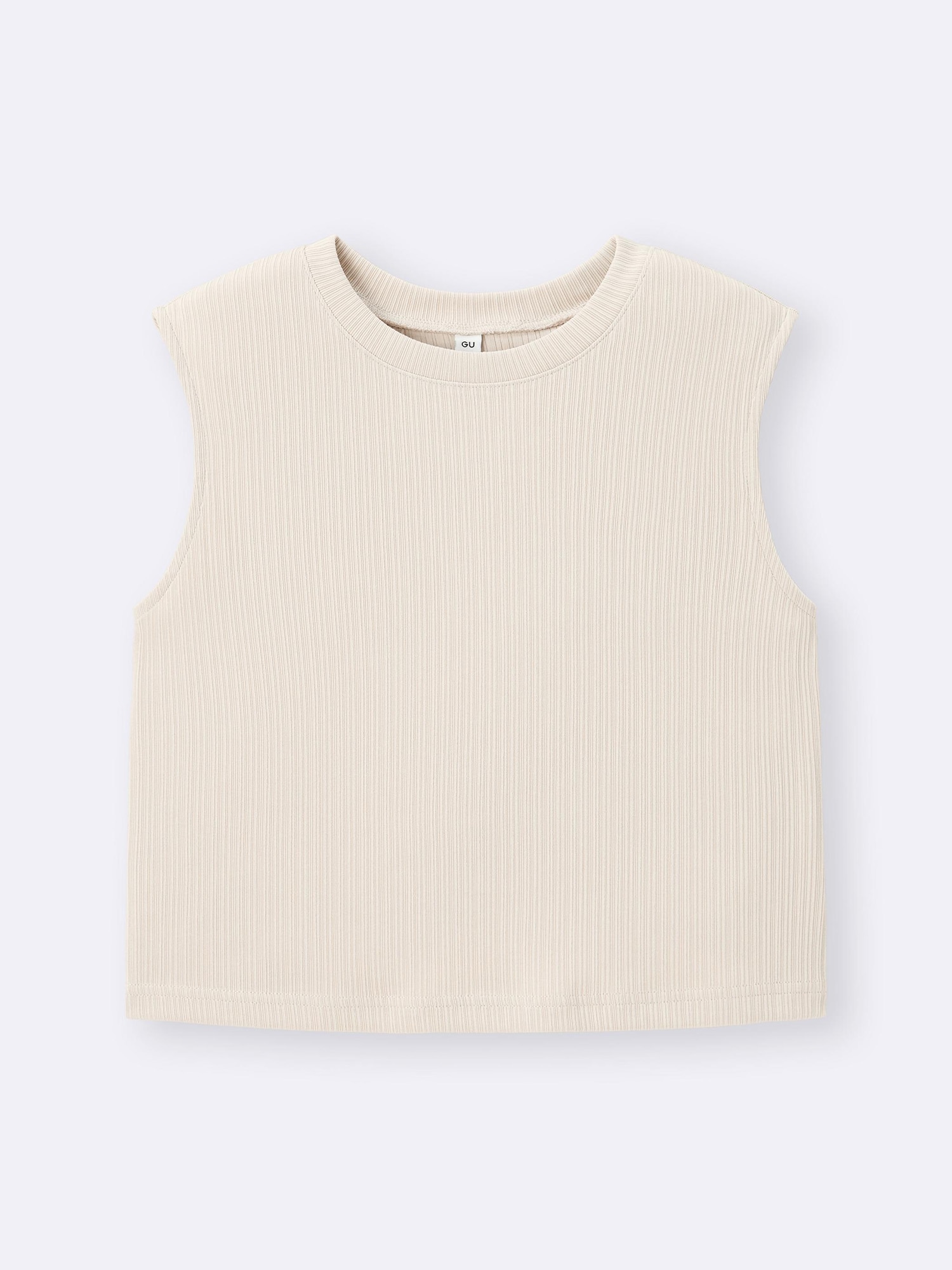 Ribbed Slit Pullover | Sleeveless | GU US